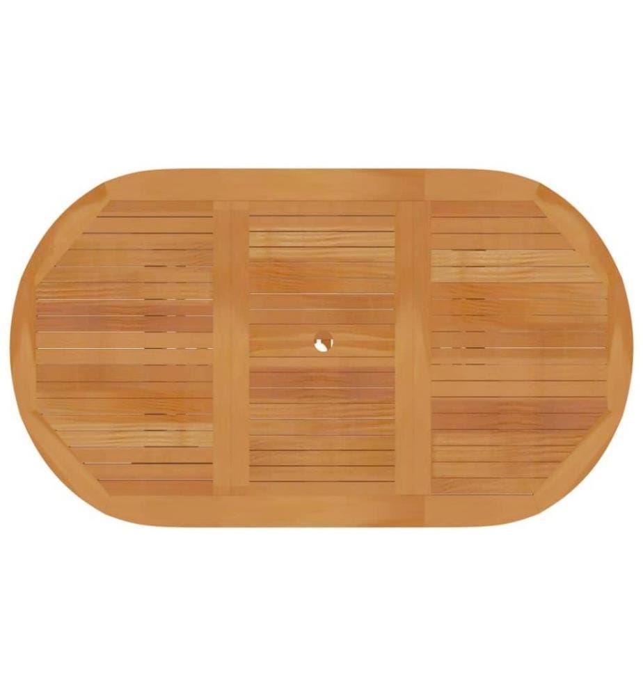 Ensemble de salle à manger de jardin 7 pcs Bois de teck massif