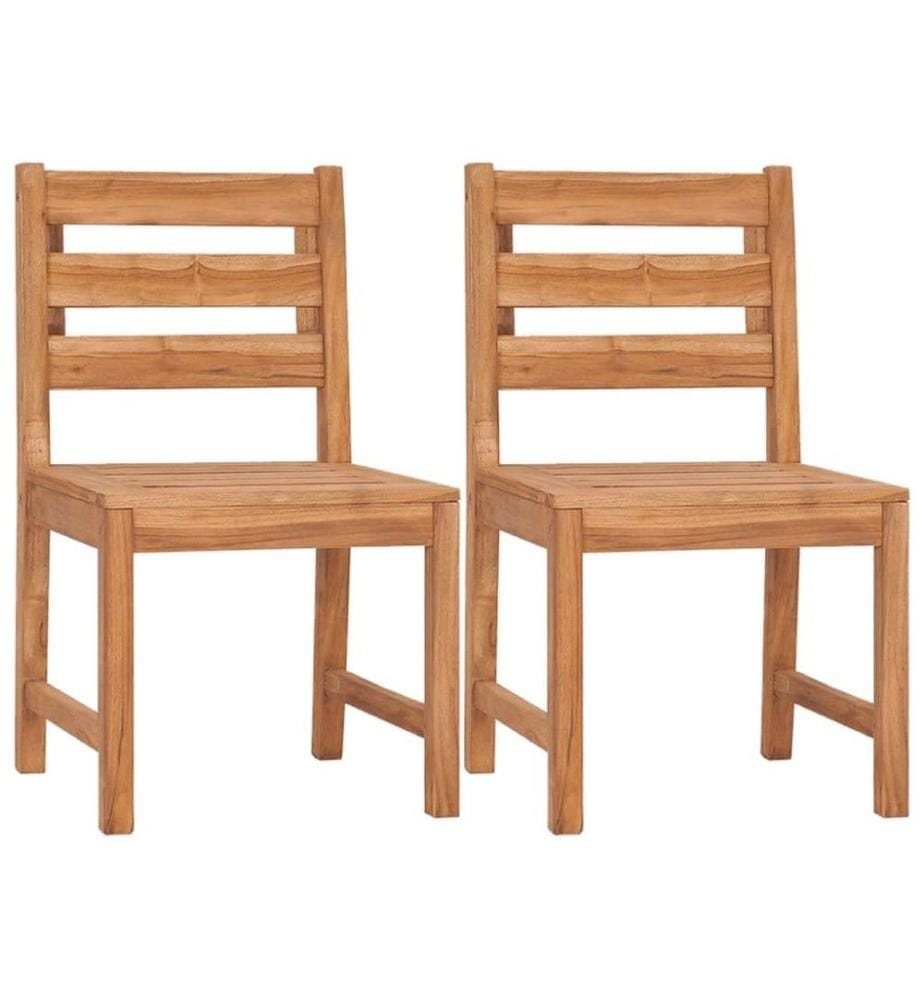 Ensemble à dîner de jardin 3 pcs Bois de teck massif