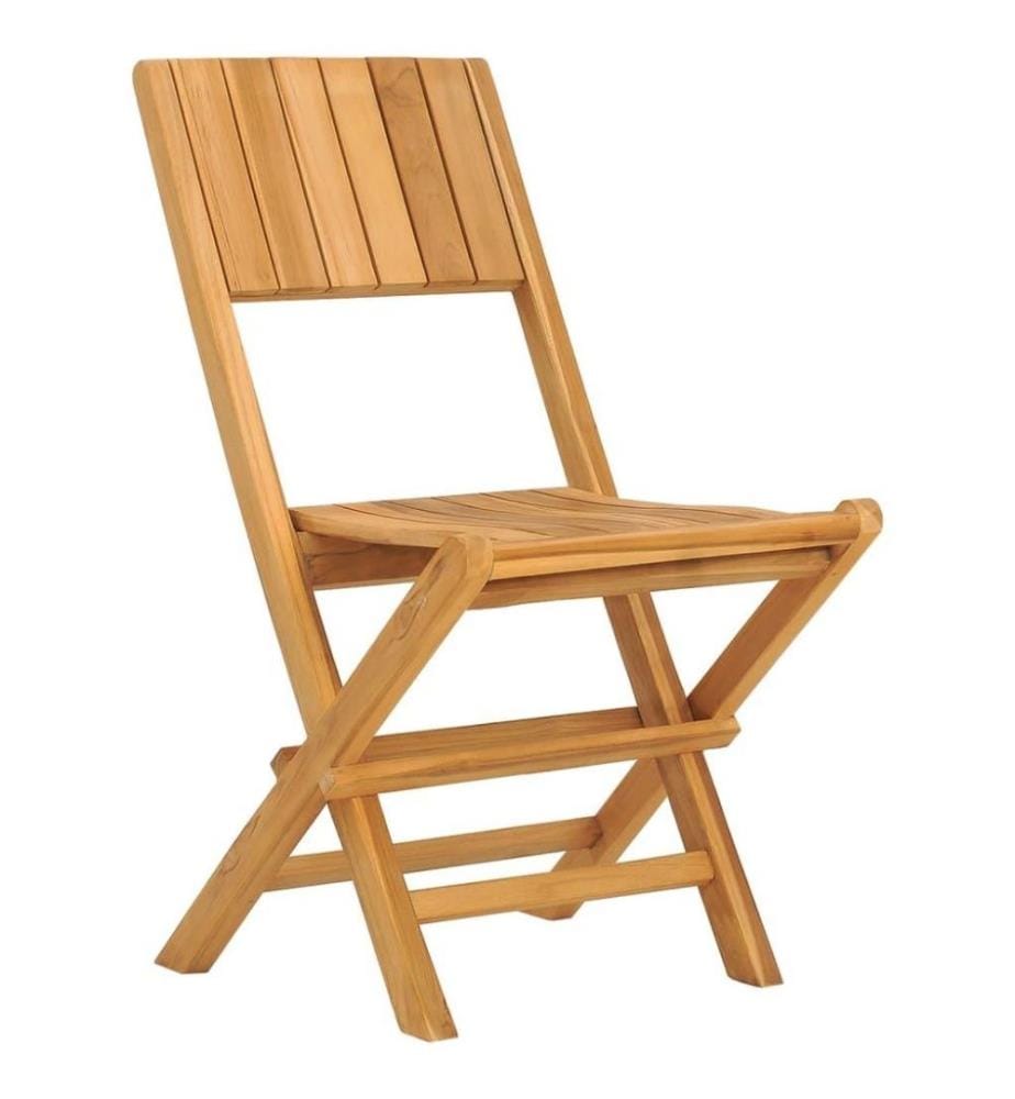 Ensemble à dîner de jardin 5 pcs Bois de teck massif