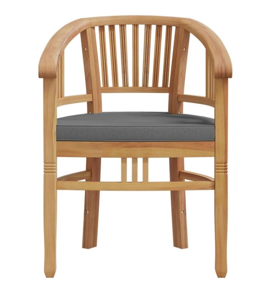 Ensemble à dîner de jardin 5 pcs Bois de teck massif