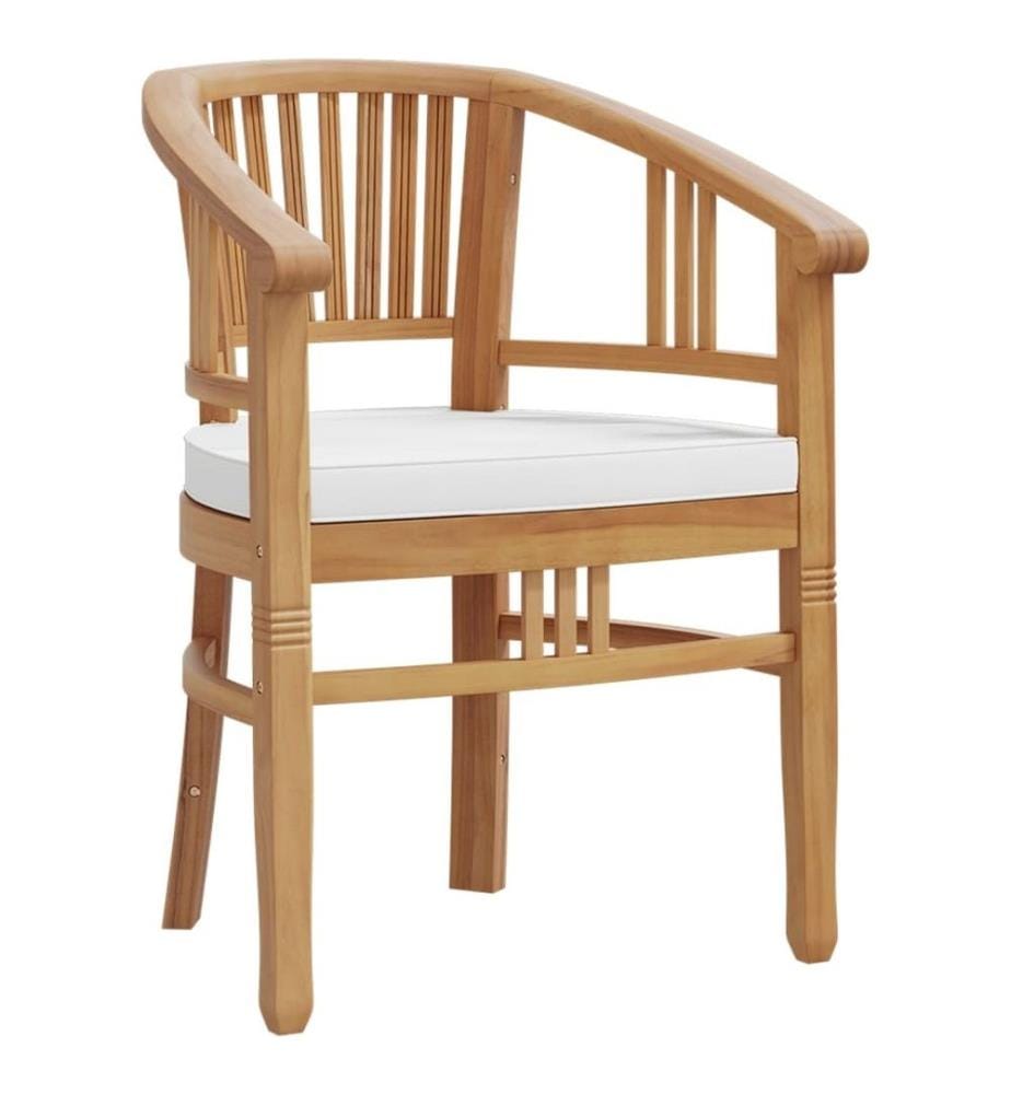 Ensemble à dîner de jardin 5 pcs Bois de teck massif