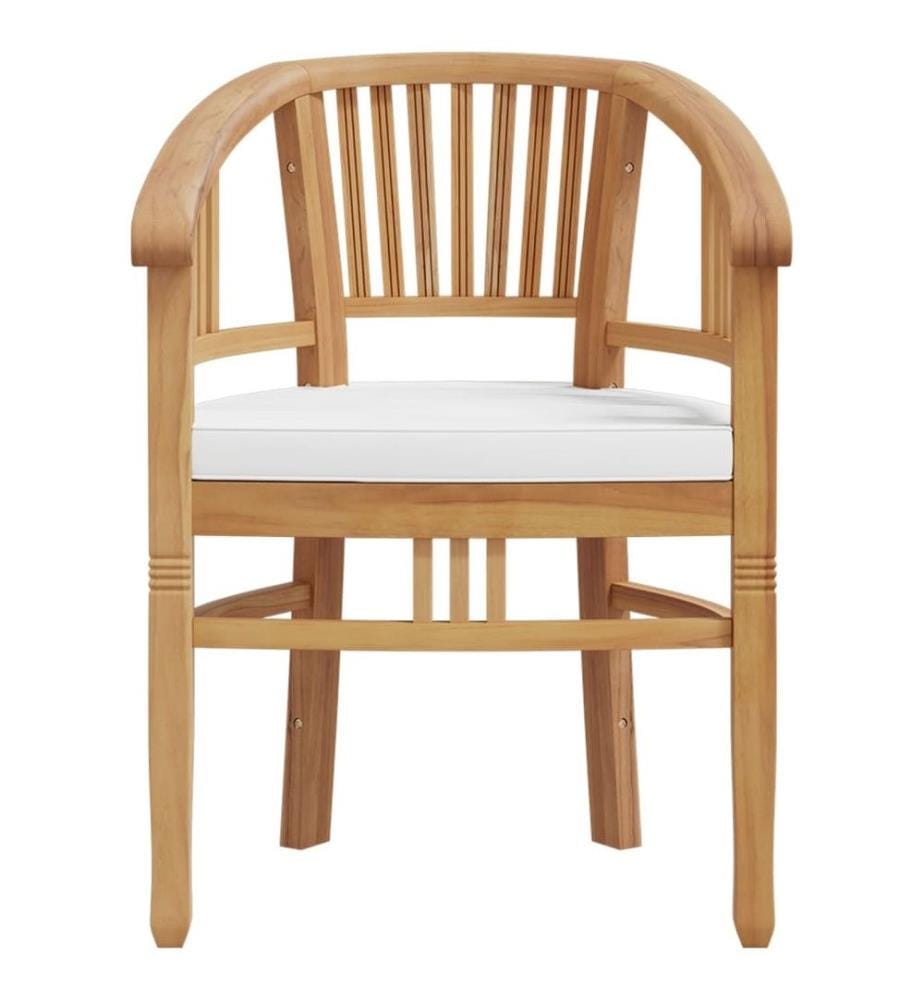 Ensemble à dîner de jardin 5 pcs Bois de teck massif