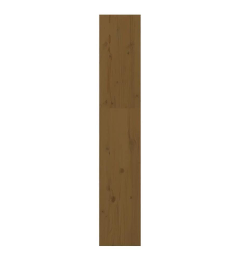 Bibliothèque/Cloison Marron miel 60x30x167,5 cm Bois de pin