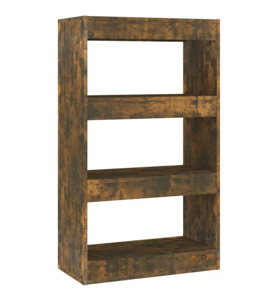 Bibliothèque/Séparateur de pièce Chêne fumé 60x30x103 cm
