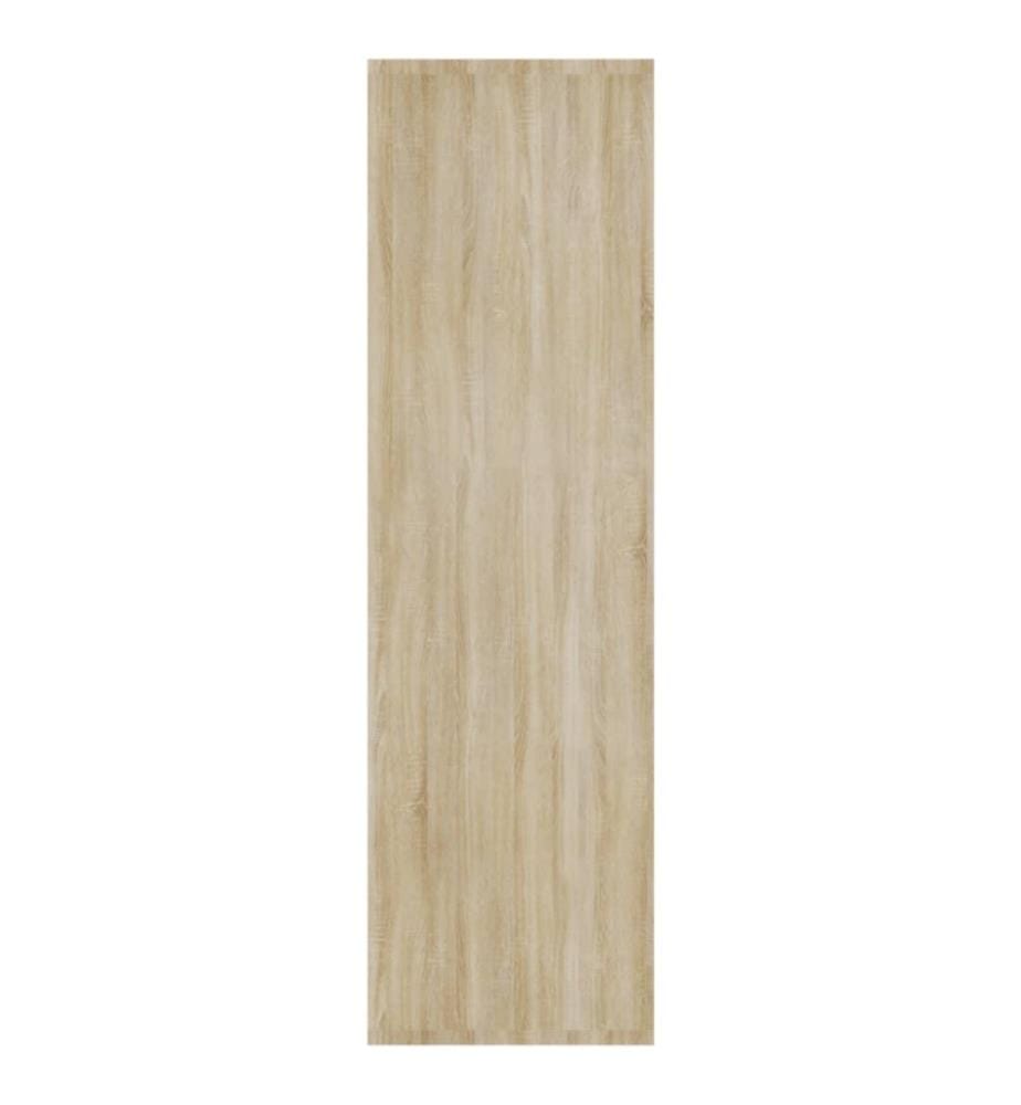 Bücherregal/Raumteiler Sonoma-Eiche 80x30x103 cm Holzwerkstoff