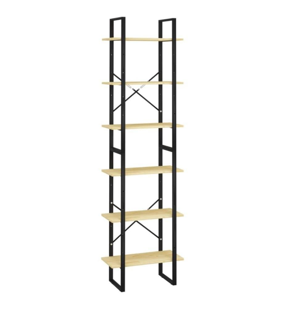 Regale 2 Stk. 60x30x210 cm Massivholz Kiefer