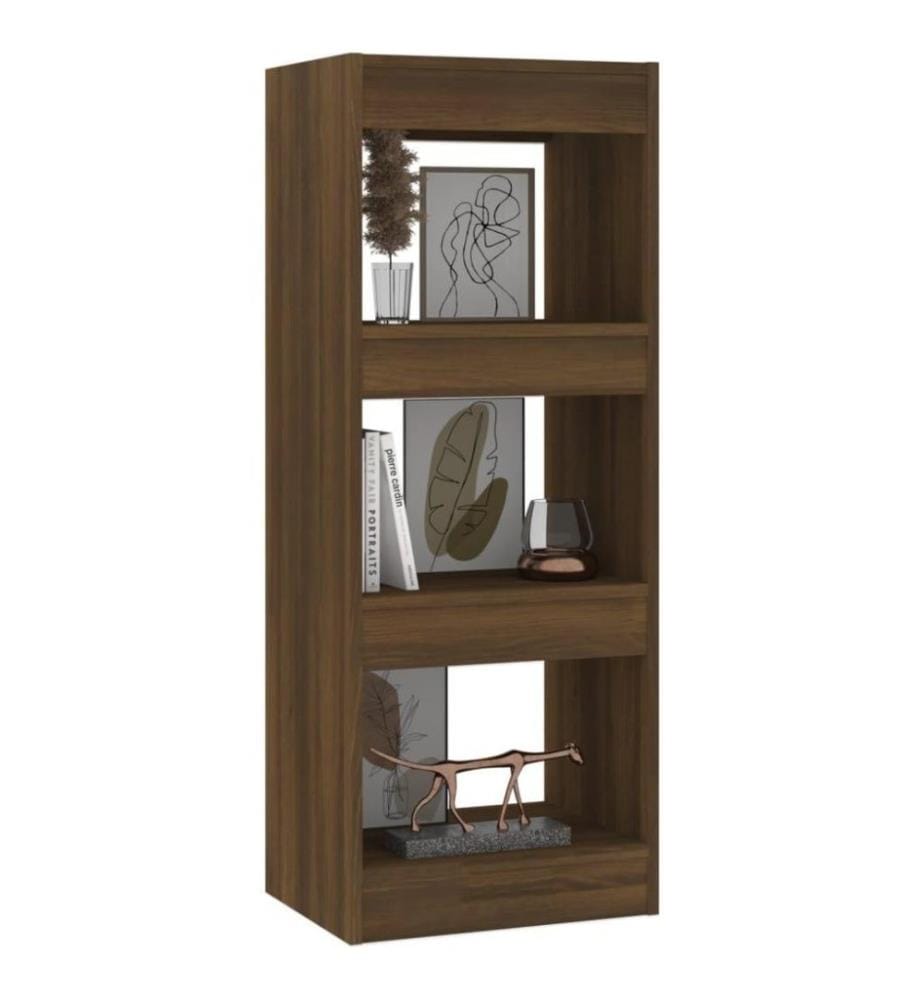 Bücherregal/Raumteiler Braun Eiche 40x30x103cm Holzwerkstoff