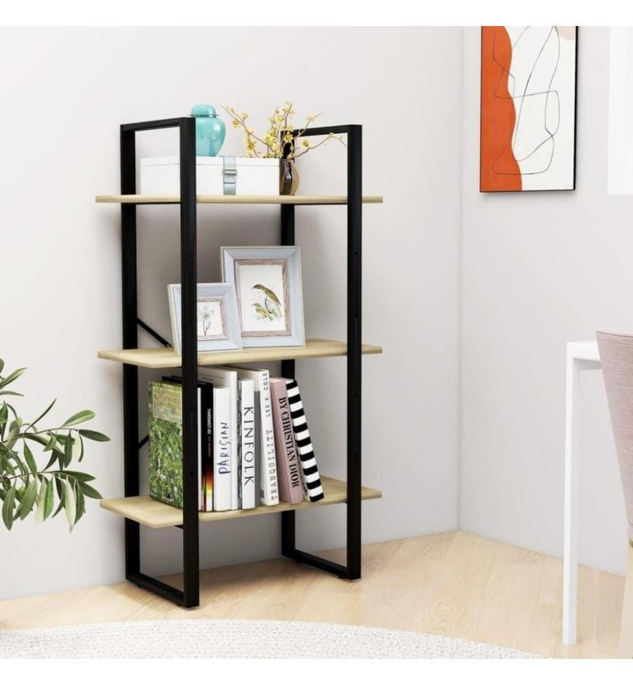 Étagère de rangement Chêne Sonoma 60x30x105 cm Aggloméré