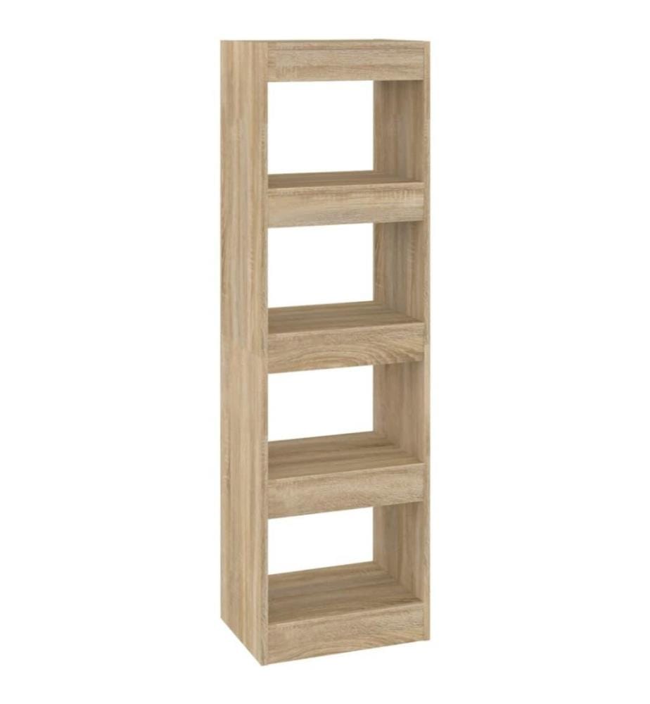 Bücherregal/Raumteiler Sonoma-Eiche 40x30x135 cm