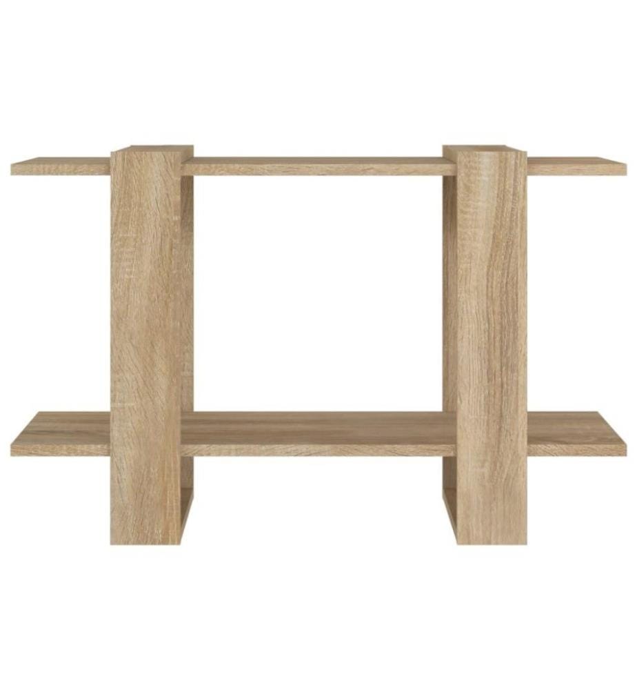 Bücherregal/Raumteiler Sonoma-Eiche 80x30x51 cm