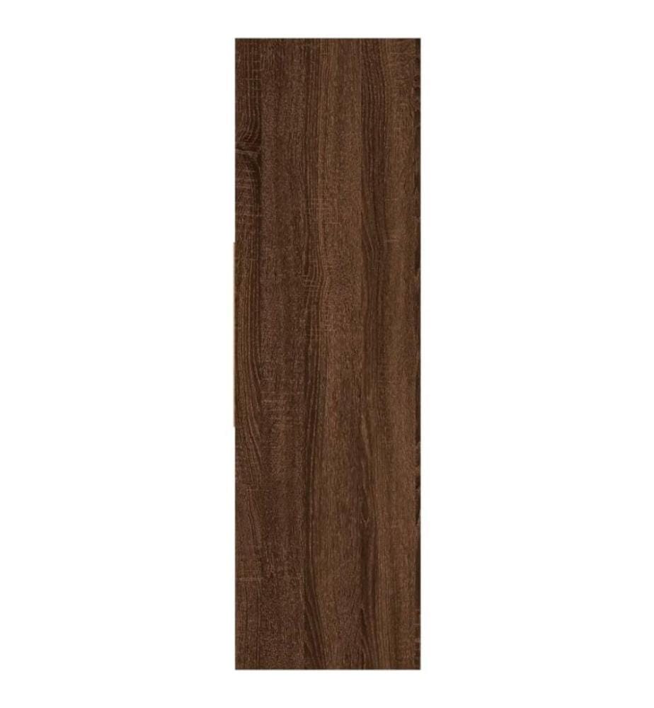 Bibliothèque Chêne marron 97,5x29,5x100 cm Bois d'ingénierie