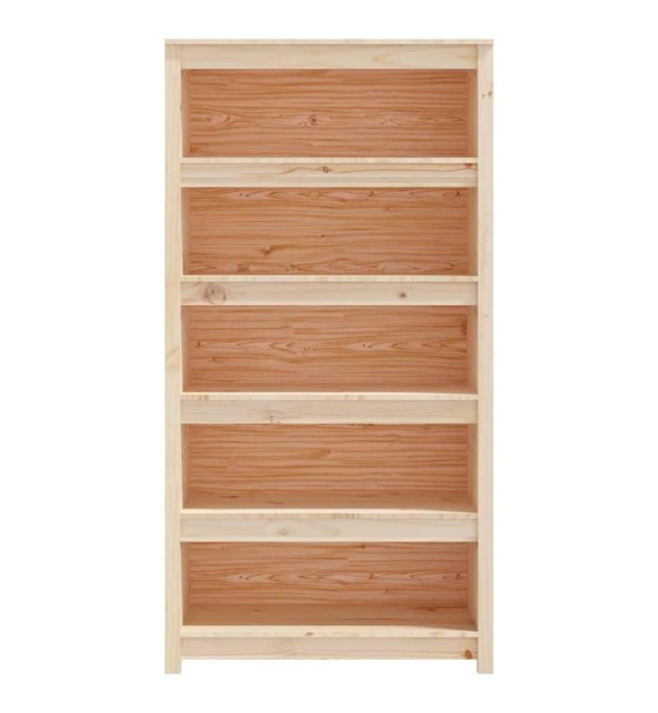 Bibliothèque 80x35x154 cm Bois de pin massif