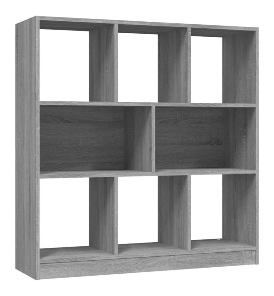 Bücherregal Grau Sonoma 97,5x29,5x100 cm Holzwerkstoff