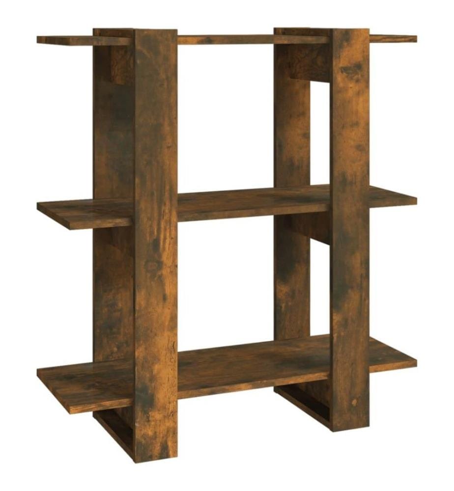 Bücherregal/Raumteiler Räuchereiche 80x30x87 cm