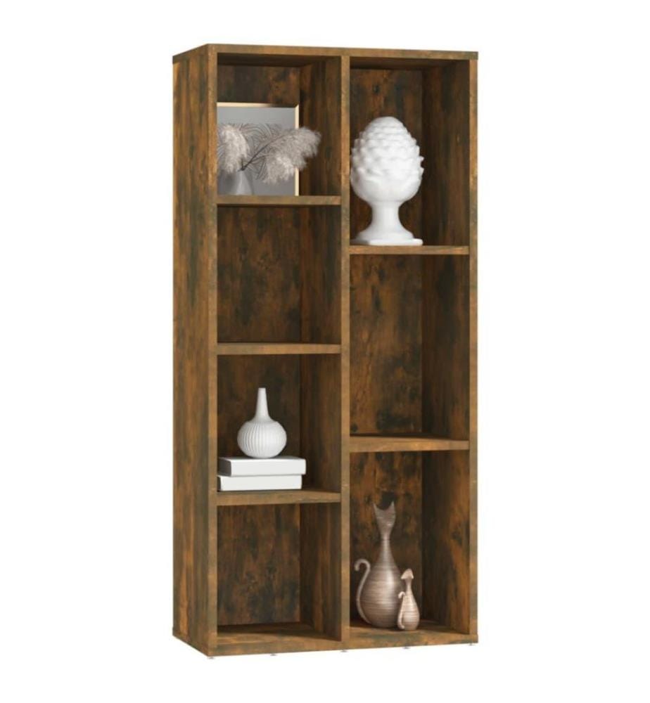 Bücherregal Räuchereiche 50x25x106 cm