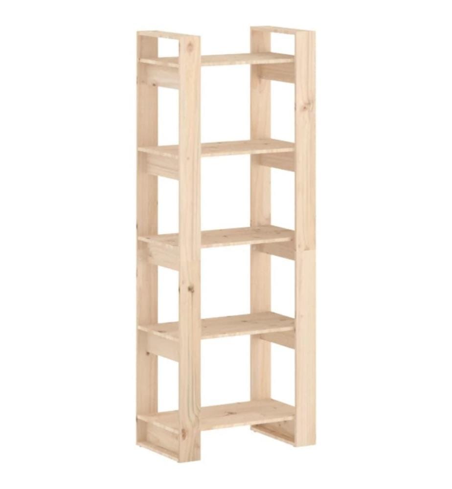 Bibliothèque/Séparateur de pièce 60x35x160 cm Bois massif
