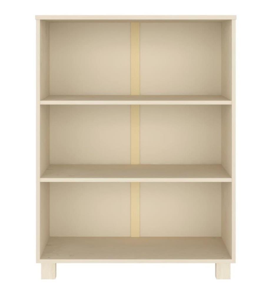 Bibliothèque Marron miel 85x35x112 cm Bois de pin massif