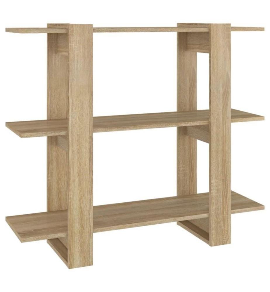 Bücherregal/Raumteiler Sonoma-Eiche 100×30×87 cm
