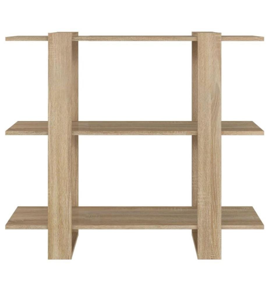 Bücherregal/Raumteiler Sonoma-Eiche 100×30×87 cm