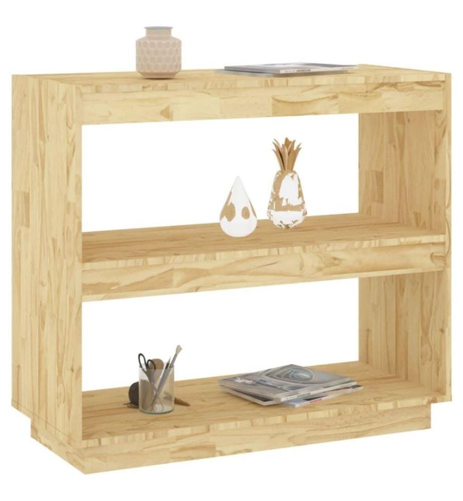 Bibliothèque 80x35x71 cm Bois de pin massif