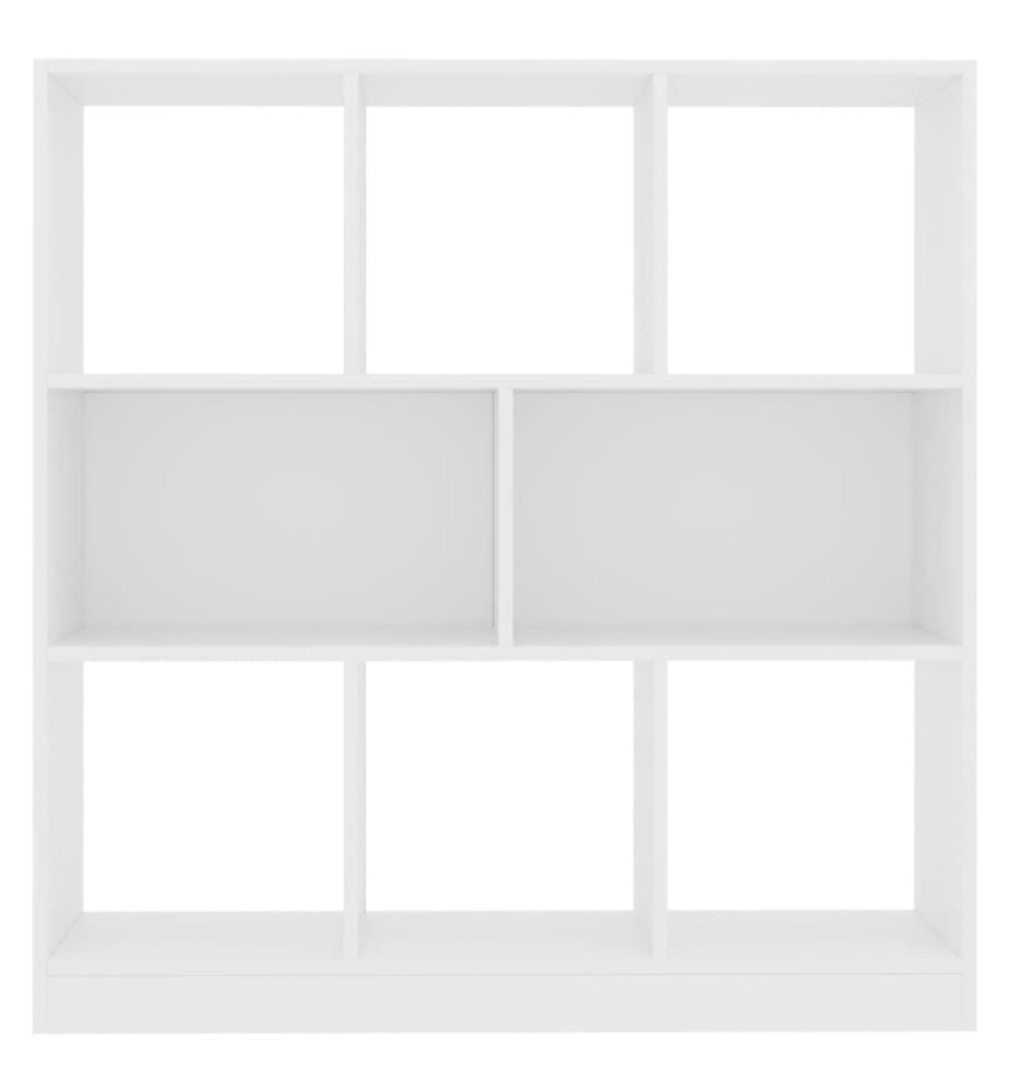 Bücherregal Weiss 97,5×29,5×100 cm Holzwerkstoff