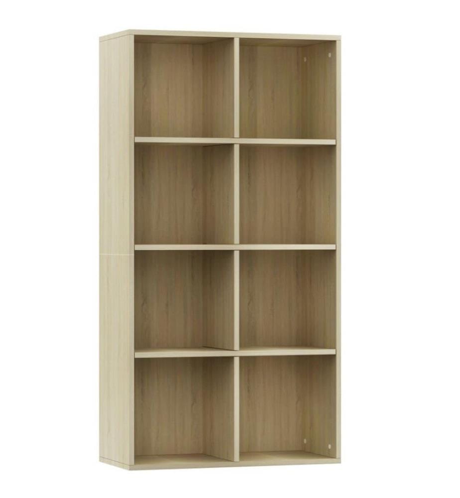 Bibliothèque/Buffet Chêne sonoma 66 x 30 x 130 cm Aggloméré