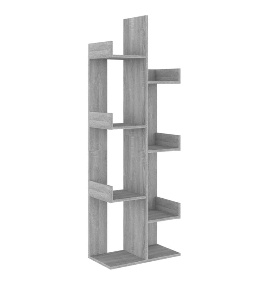 Bibliothèque 48x25,5x140 cm Sonoma gris Bois d'ingénierie