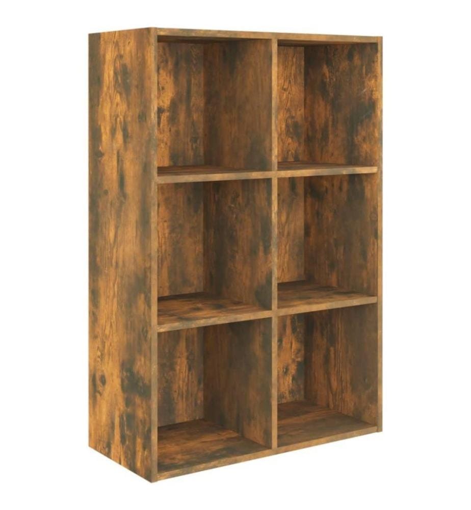 Bücherregal/Sideboard Räuchereiche 66x30x98 cm Holzwerkstoff