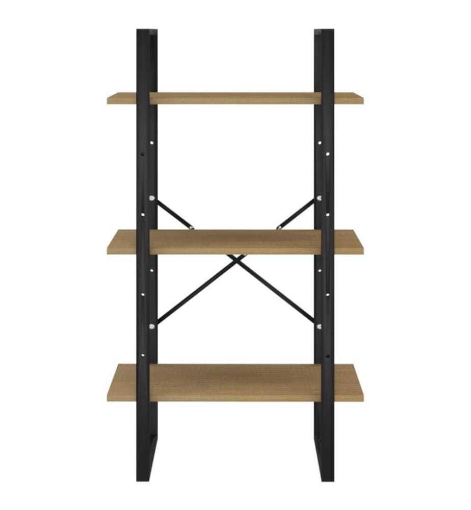 Étagère de rangement Marron 60x30x105 cm Bois de pin massif