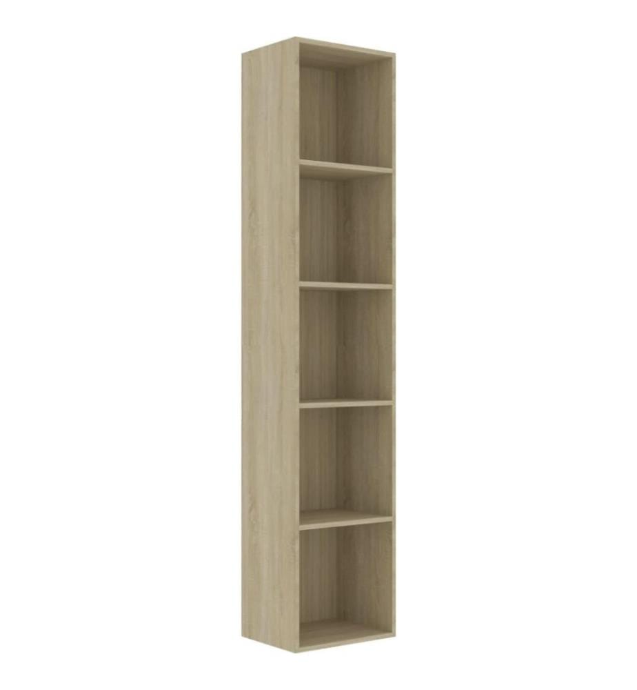 Bibliothèque Chêne sonoma 40x30x189 cm Aggloméré