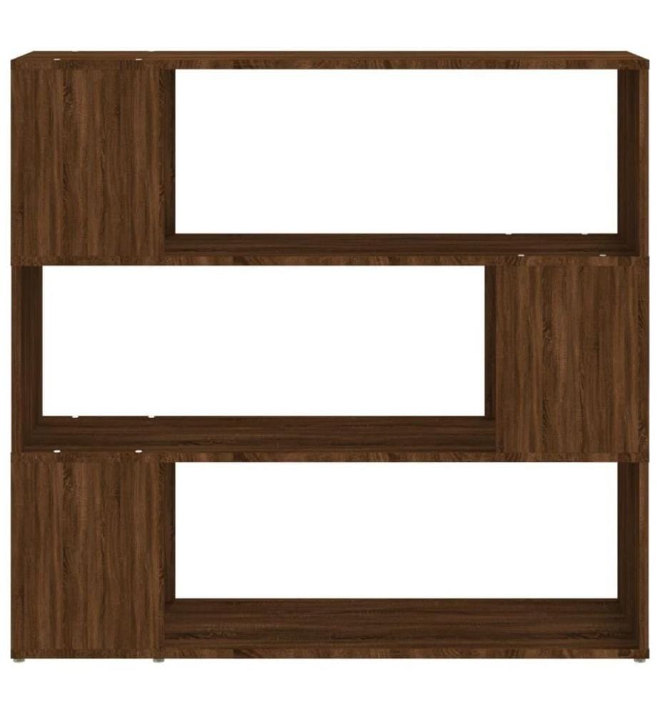 Bücherregal/Raumteiler Braun Eichen-Optik 100x24x94 cm