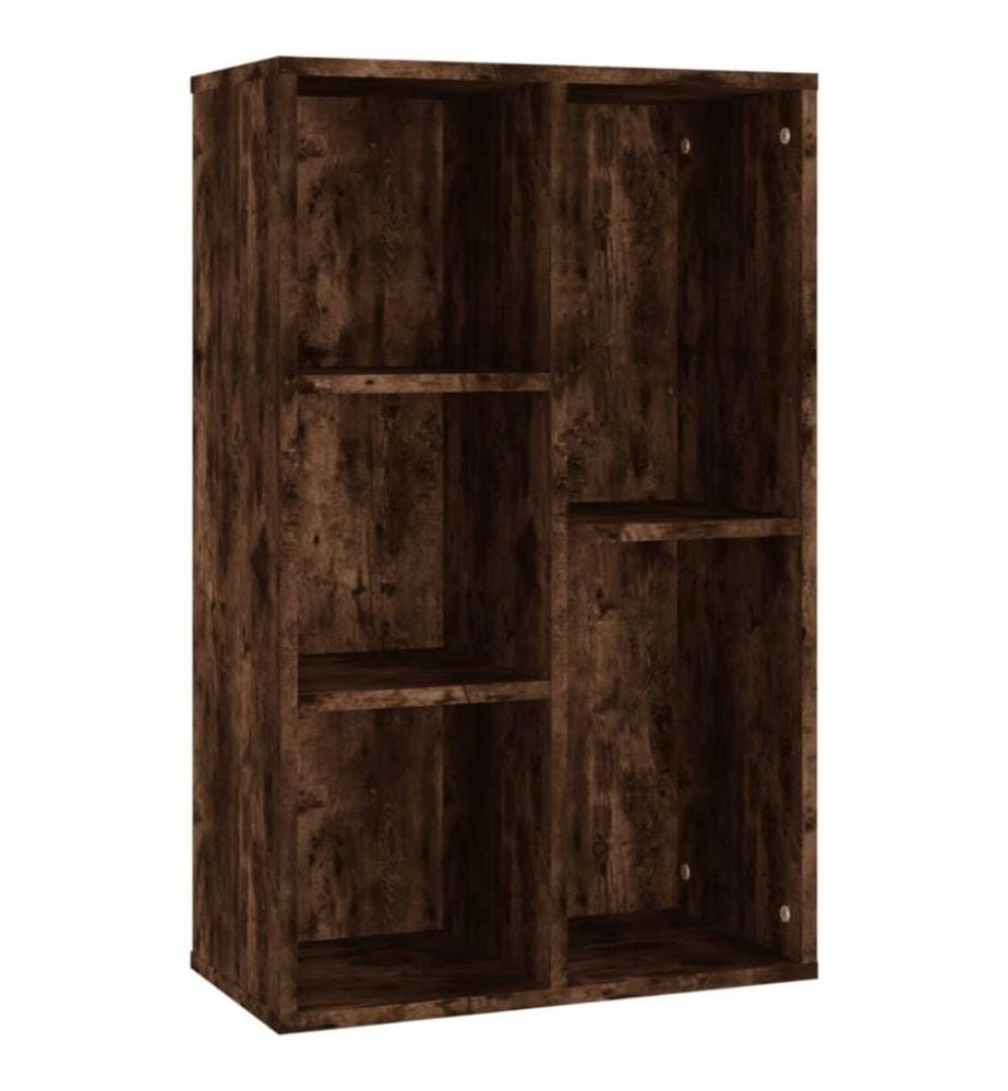 Bücherregal/Sideboard Räuchereiche 50x25x80 cm Holzwerkstoff