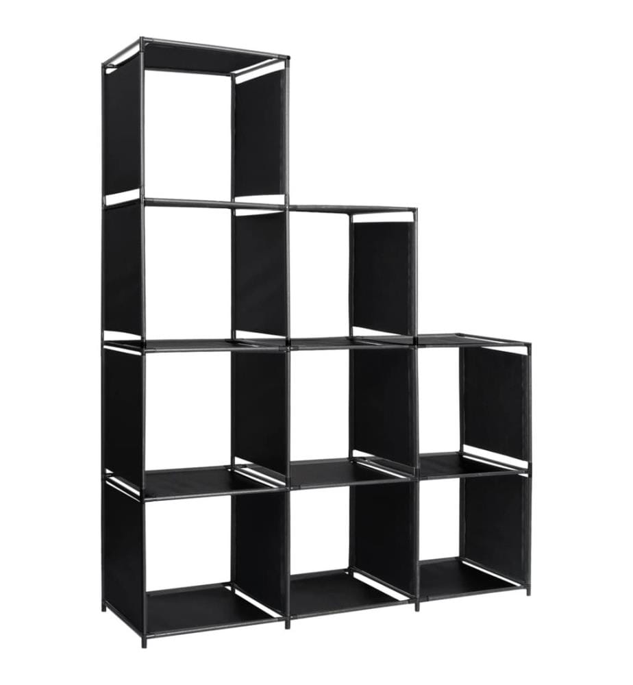 Stufenregal 130×45×170 cm Stoff