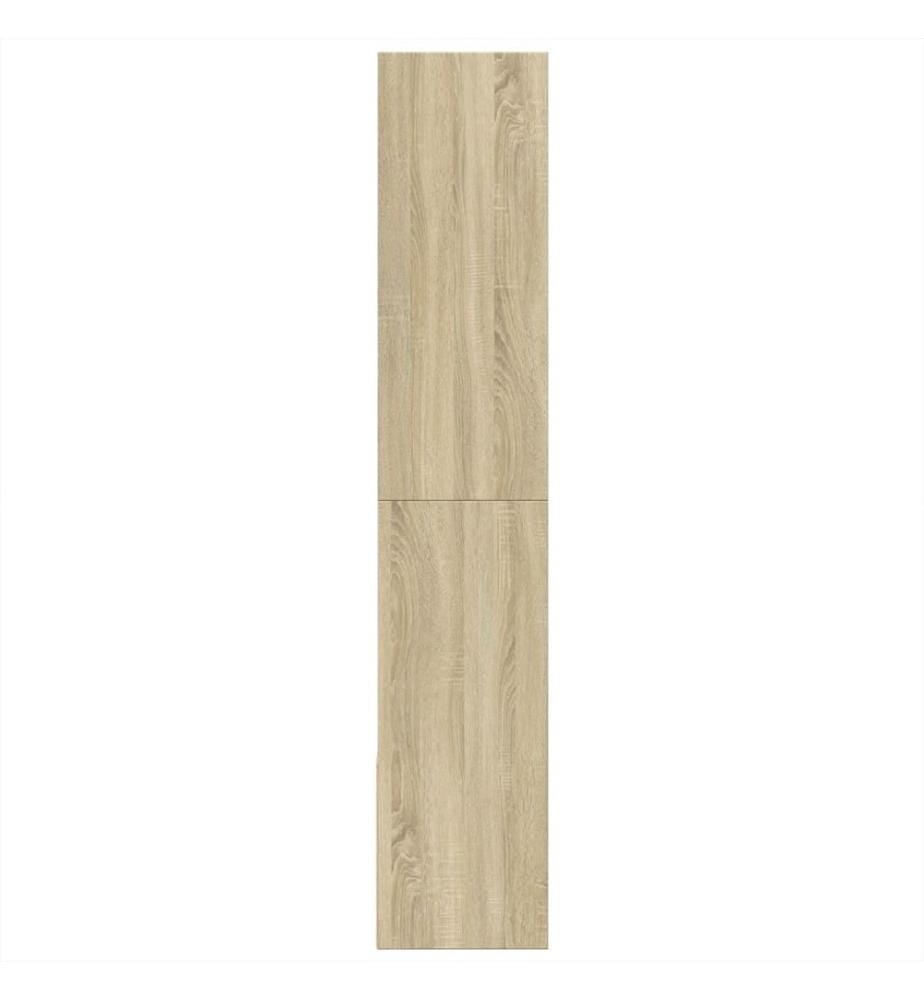 Bibliothèque chêne sonoma 100x36x189 cm bois d'ingénierie