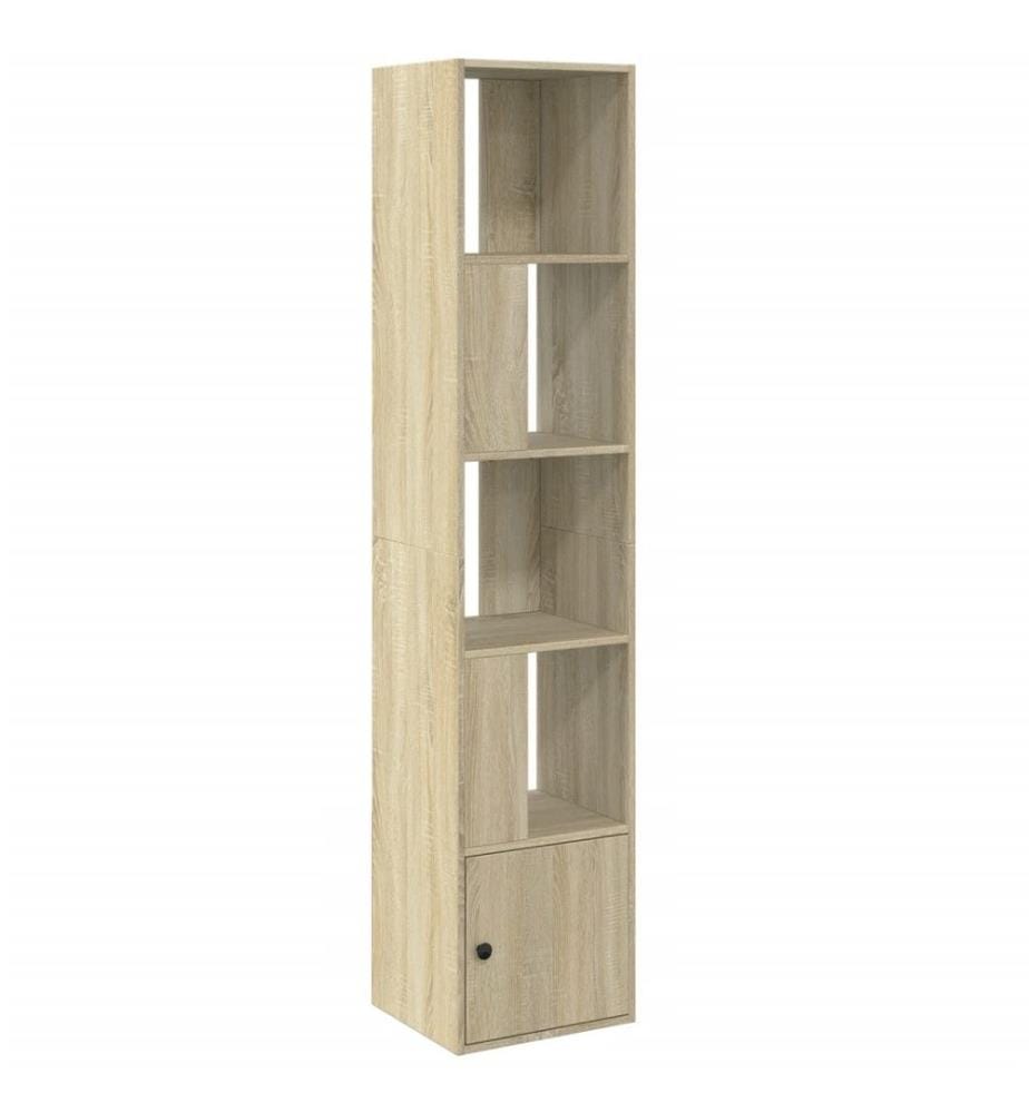Bibliothèque chêne sonoma 40x36x189 cm bois d'ingénierie