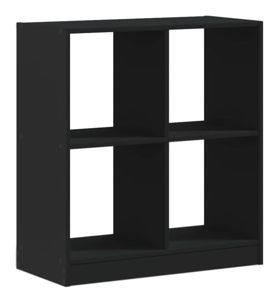 Bücherregal Schwarz 68,5x32x75 cm Holzwerkstoff