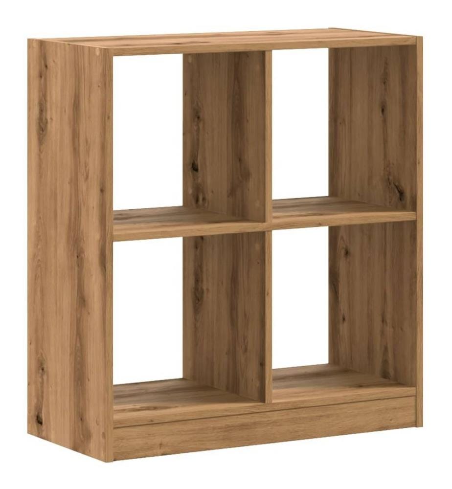 Bibliothèque chêne artisanal 68,5x32x75 cm bois d'ingénierie