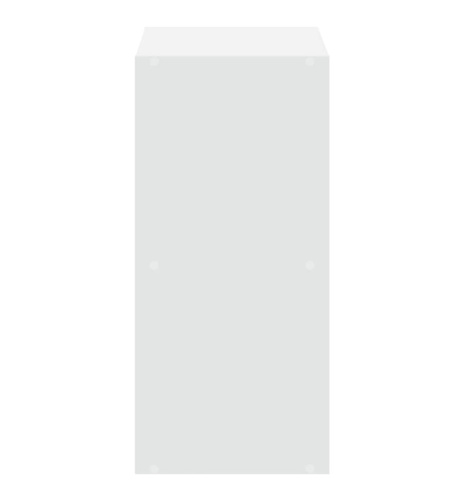 Bücherregal Weiss 68,5x32x68,5 cm Holzwerkstoff