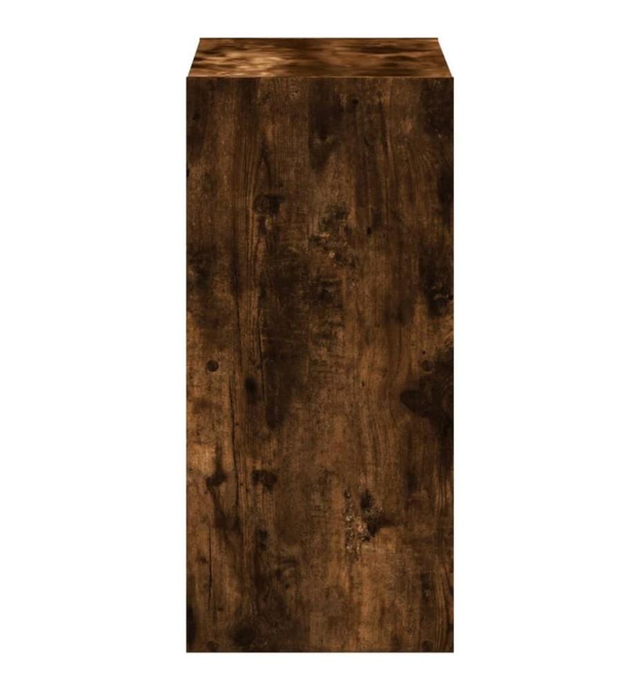 Bücherregal Räuchereiche 68,5x32x68,5 cm Holzwerkstoff