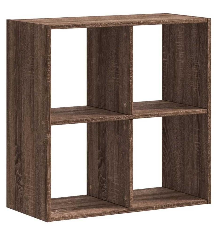 Bücherregal Braun Eichen-Optik 68,5x32x68,5 cm Holzwerkstoff