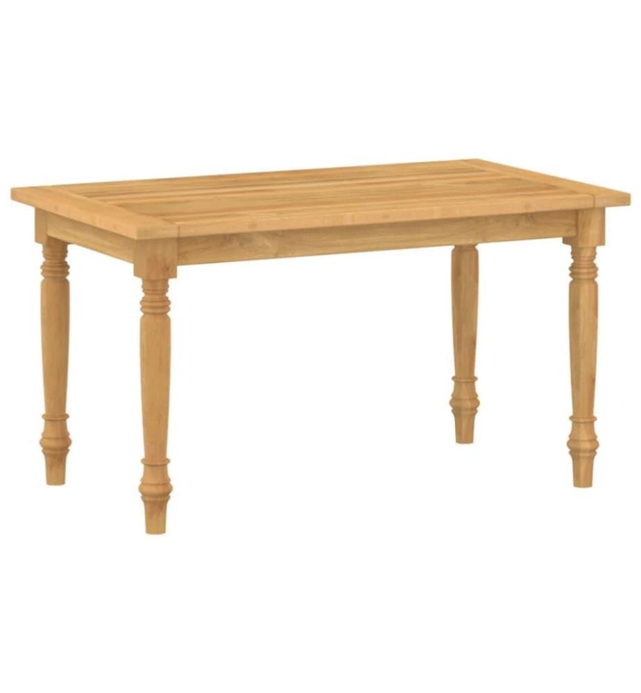Salon de jardin 4 pcs avec coussins Bois de teck solide