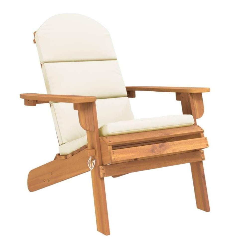 Ensemble de salon de jardin Adirondack 3 pcs bois acacia solide