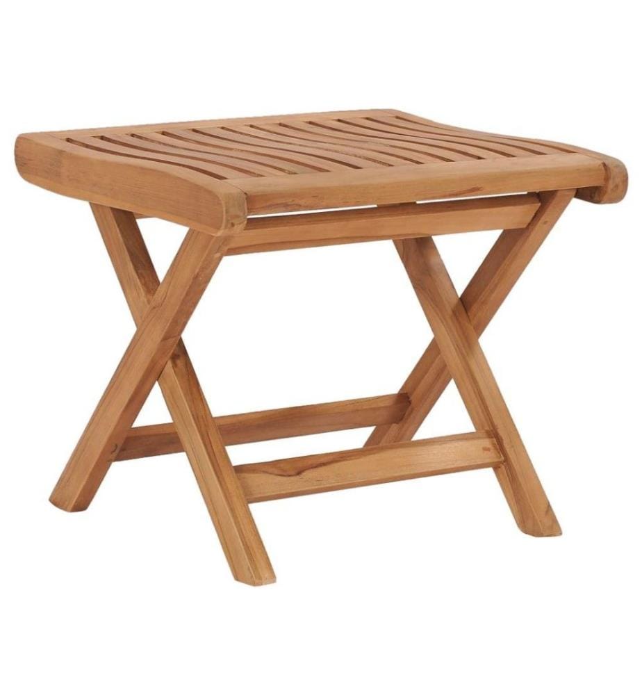 Salon de jardin 5 pcs bois massif de teck