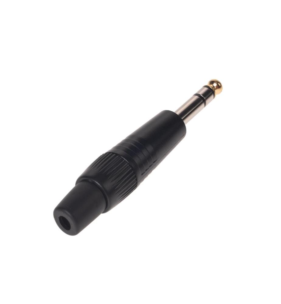 BEMERO - Connecteur BC2002BK-M Prise jack stéréo 6,3 mm noir