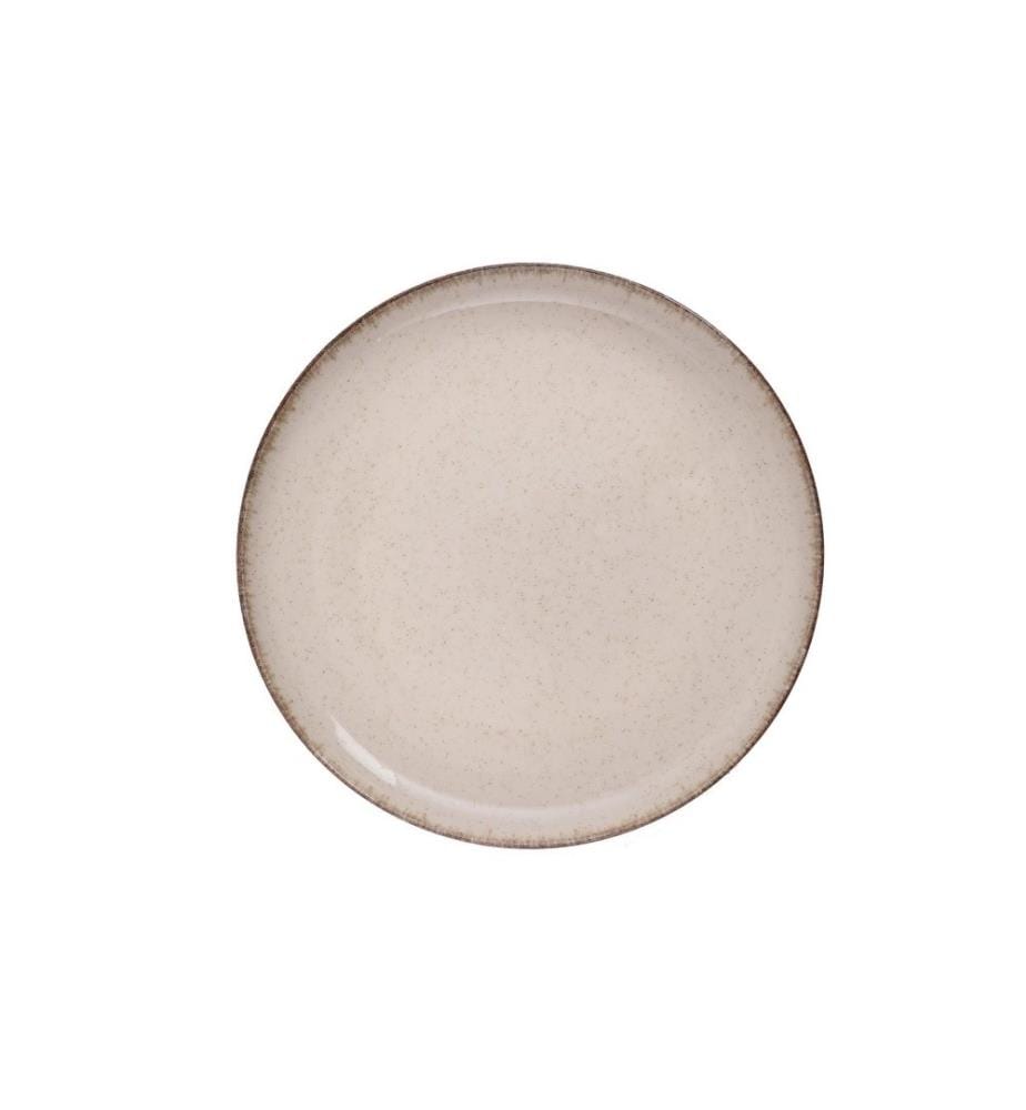 Service de table, 18 pièces, cannelle, porcelaine