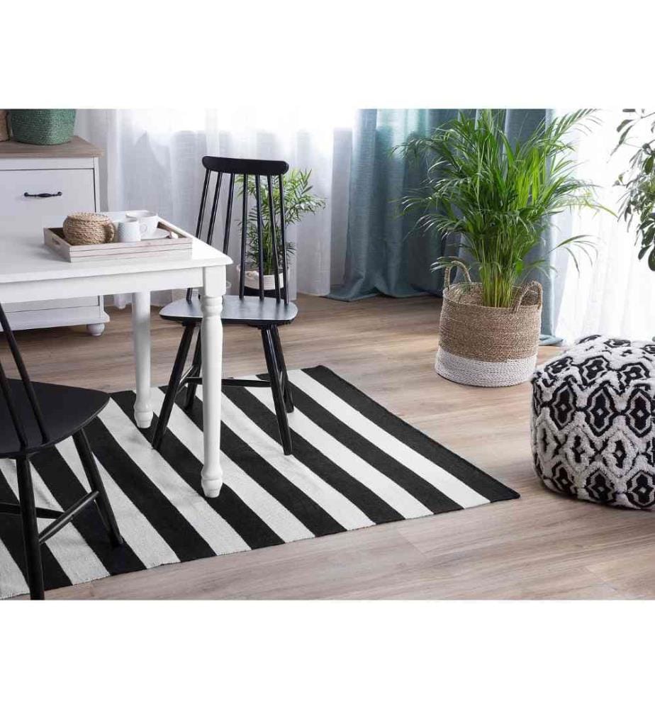 VHC Brands Jolie Farmhouse Haustier-Teppich, 38 X 58 Cm – Wasserabweisender Bodenläufer In Knochenform Aus Recyceltem PET