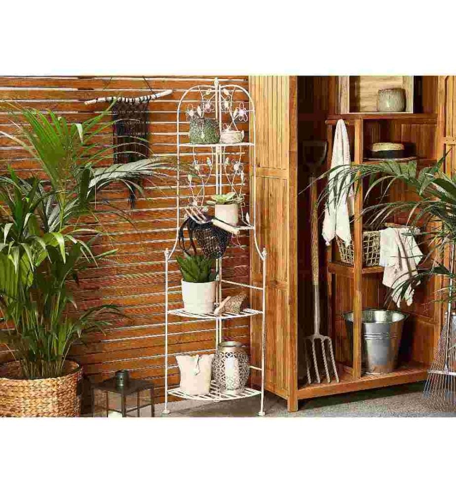 Étagère Angle Extérieur pour Plantes et Accessoi… DeinDeal