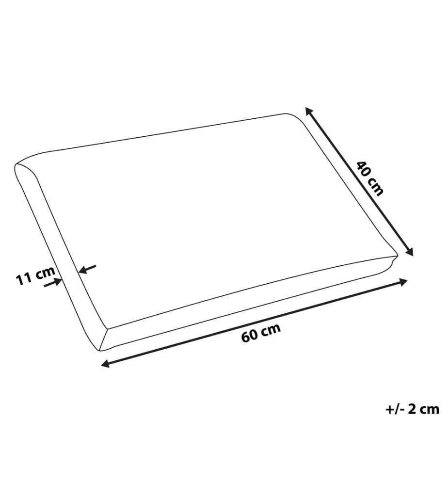 Oreiller Ergonomique Très Confortable 40 x 60 cm en Mousse à Mémoire de Forme avec Gel, Revêtement en Aloe Vera Idéal pour Allergiques