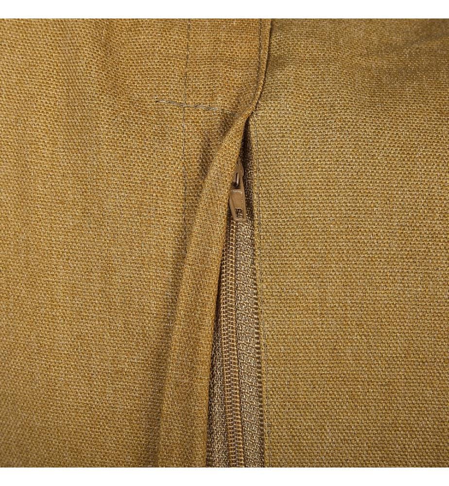 Mehrfarbiges Kissen aus Jute und Wolle 30 x 50 cm Orientalisches Muster Kilim-Stil