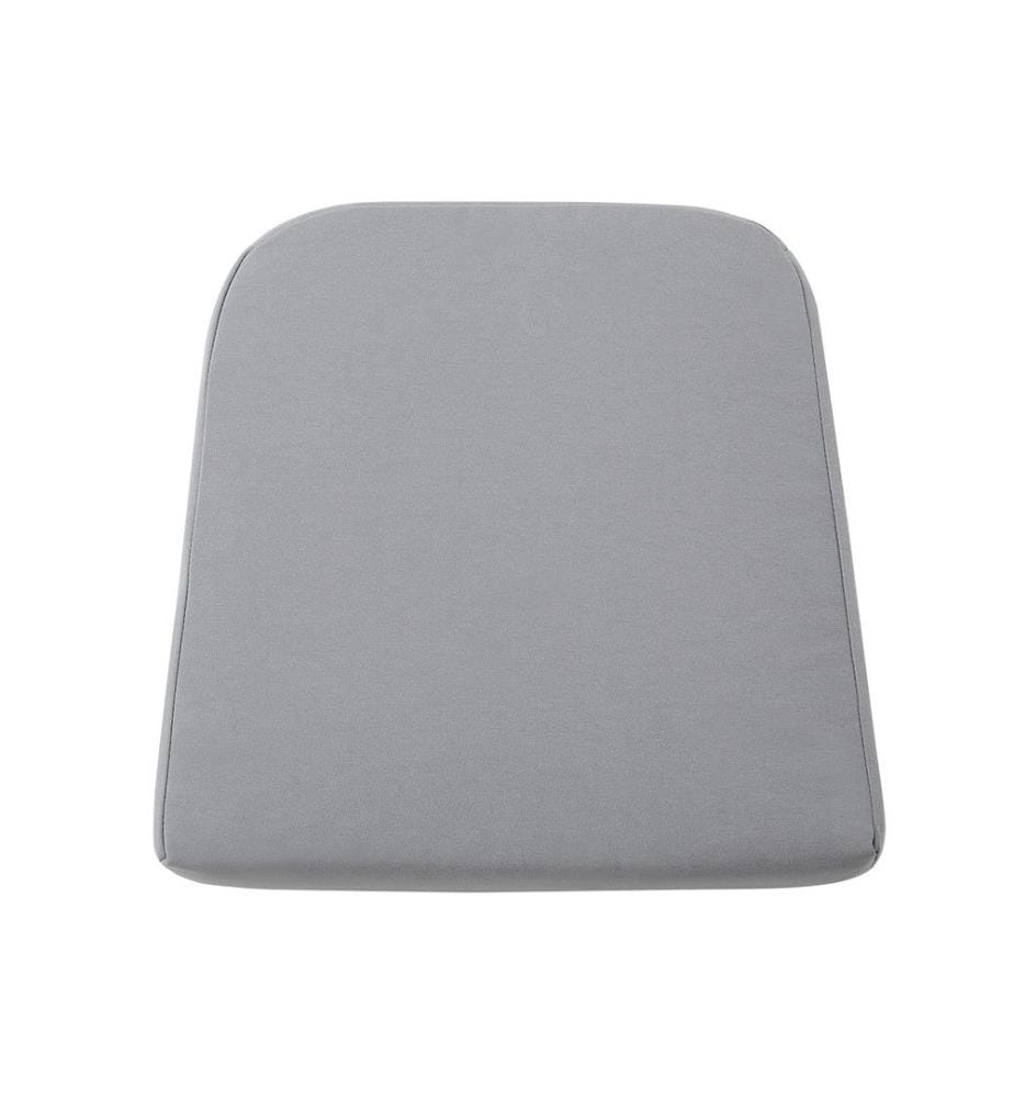 Set de 8 Housses Grises pour Assise de Chaises de Jardin Faciles d'Entretien et Pratiques